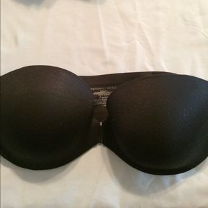 Black Victoria's Secret Strapless Bra