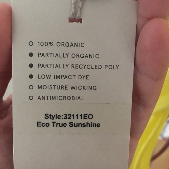 LAST CALL 9/11/22 - BNWT Alternative Open Back Yellow Crop Top Muscle - Picture 5 of 5