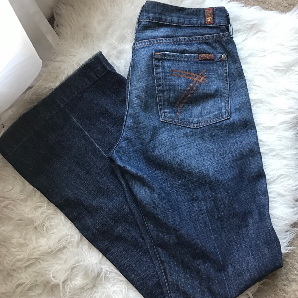 7 for all mankind flare jeans