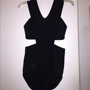 Black body suit