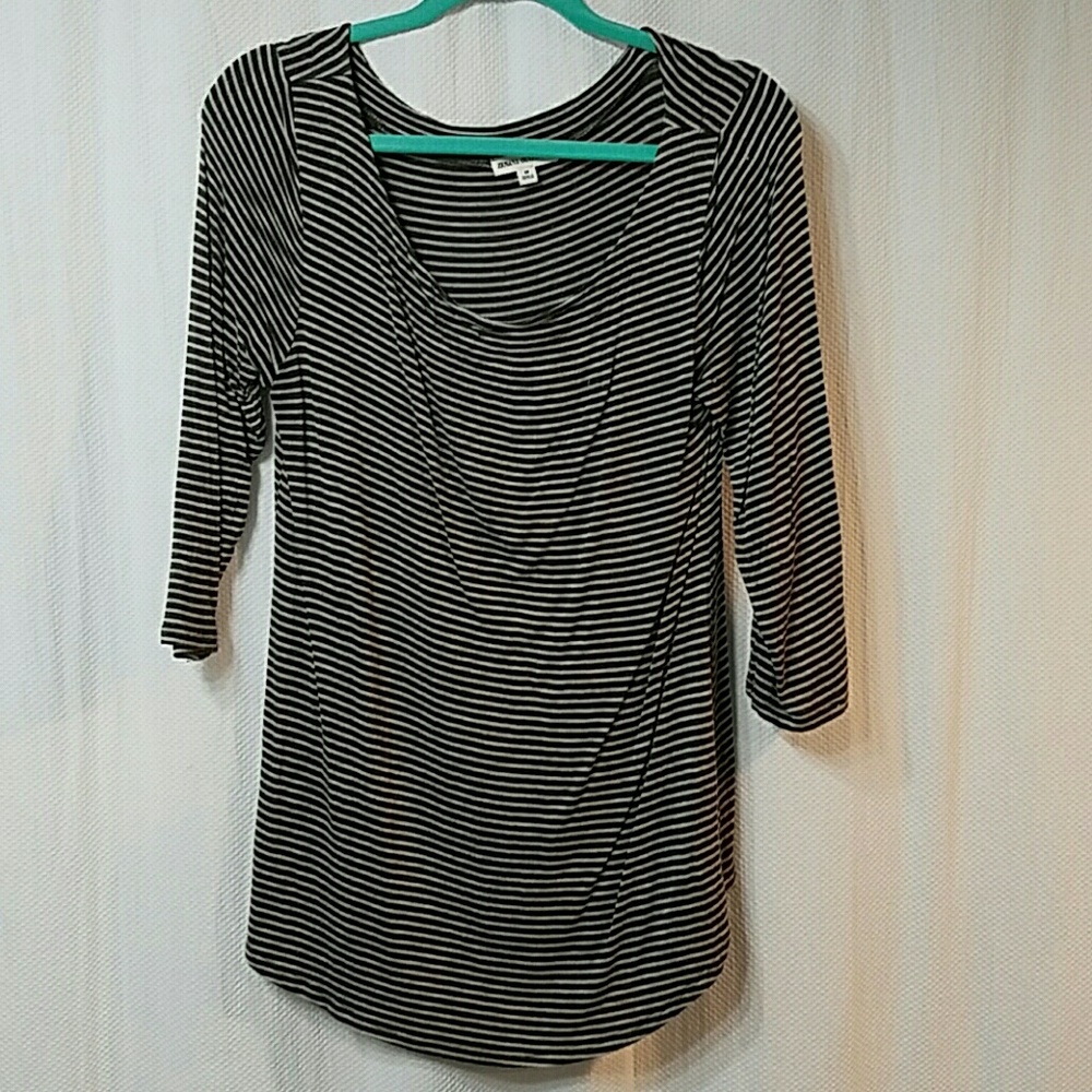 🎈 BOGO 3/4 sleeve Zenana striped top