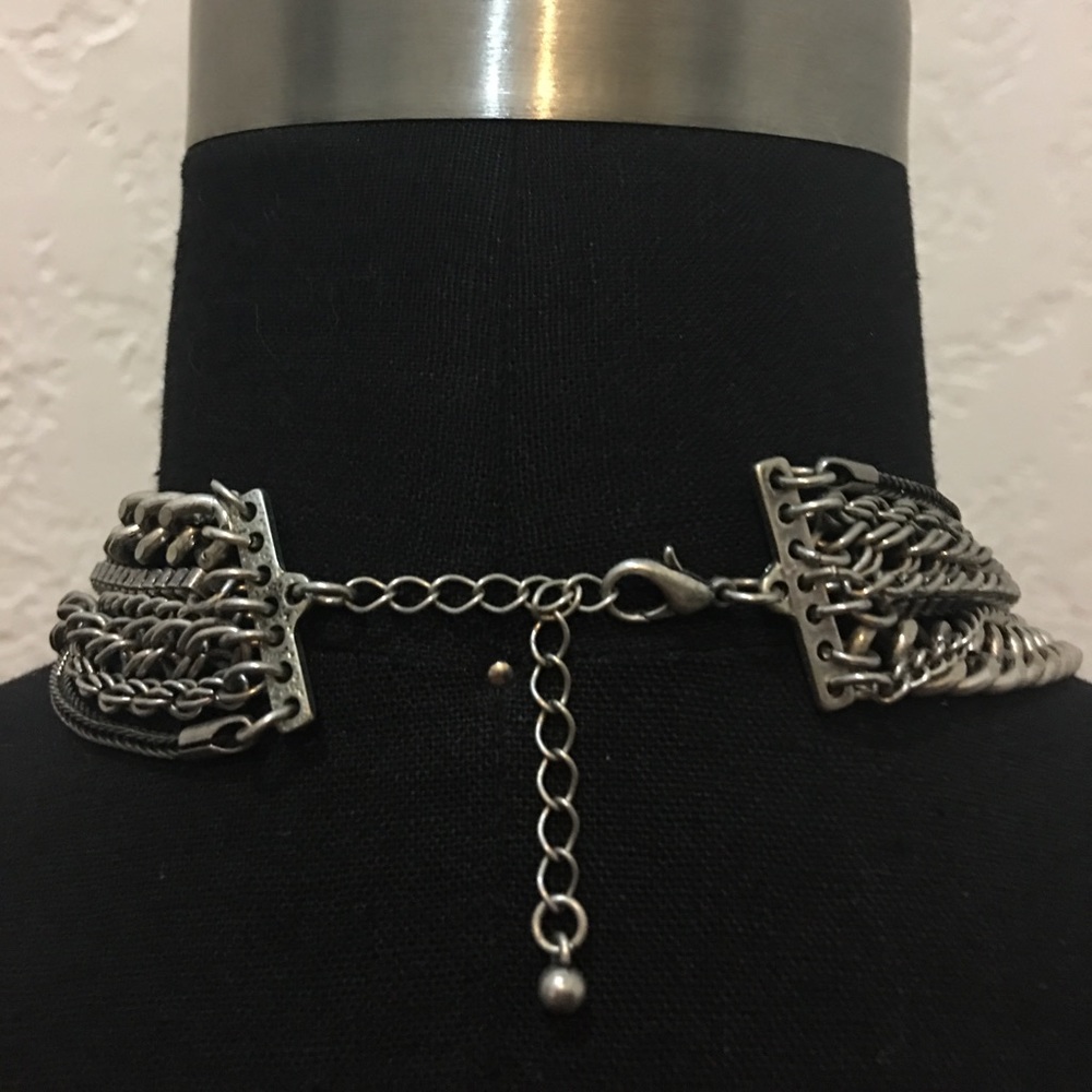 Layered Chain Necklace - Picture 3 of 3