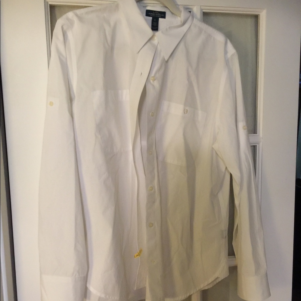 Ralph Lauren oxford white shirt xl