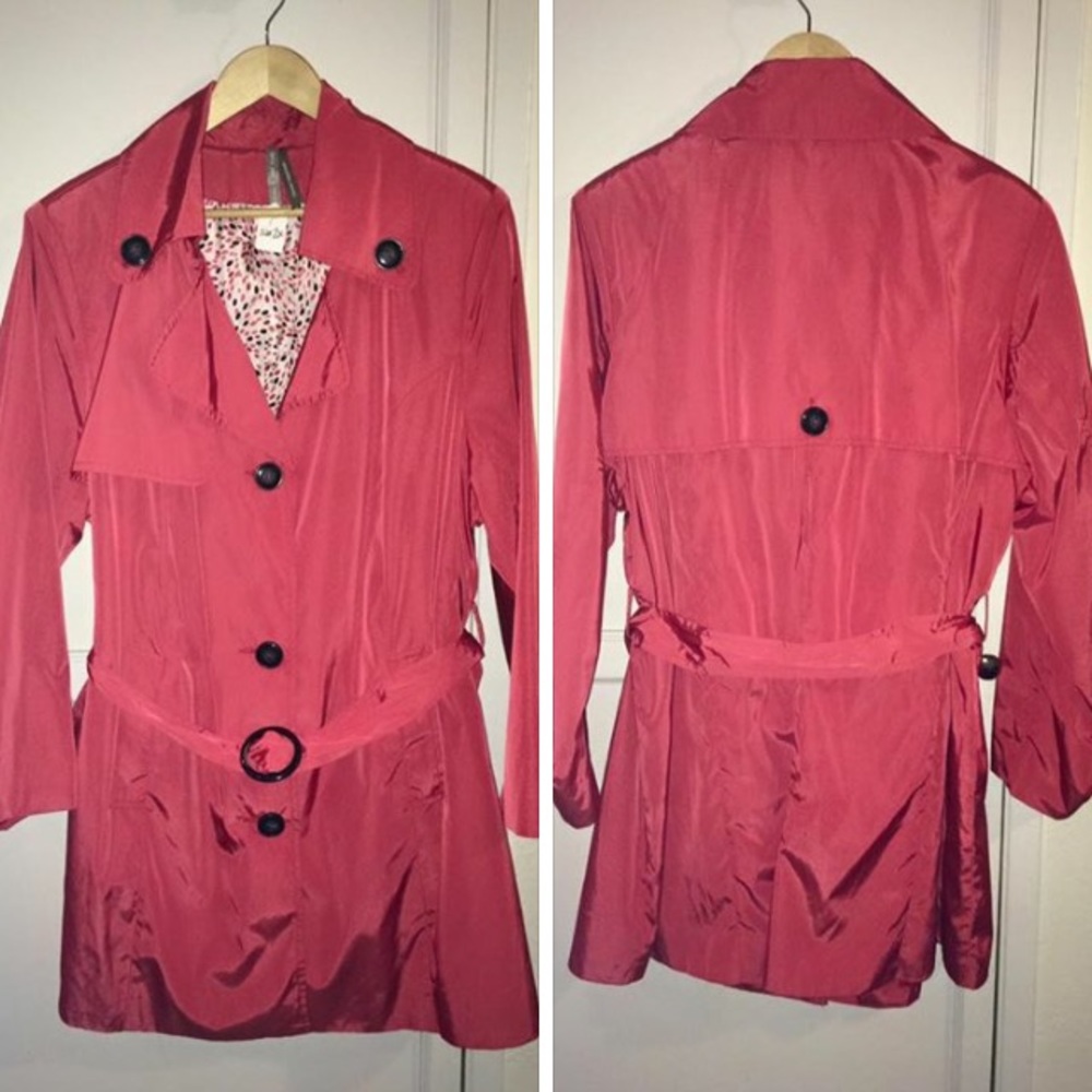 EUC Reitmans Belted Trench Coat size 2X