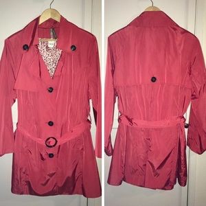 EUC Reitmans Belted Trench Coat size 2X