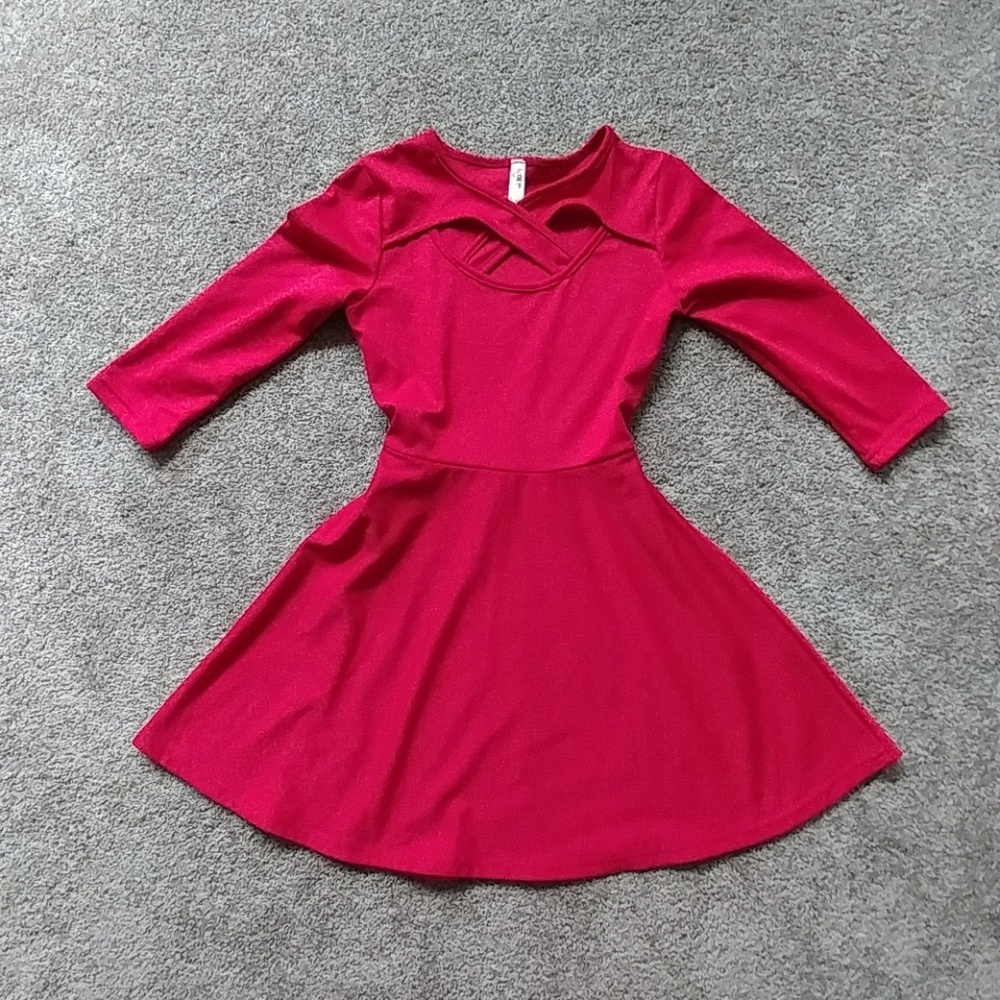 Red dress