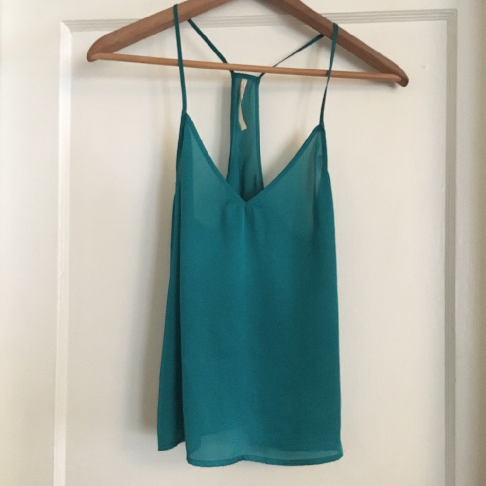 Twelfth Street by Cynthia Vincent teal cami