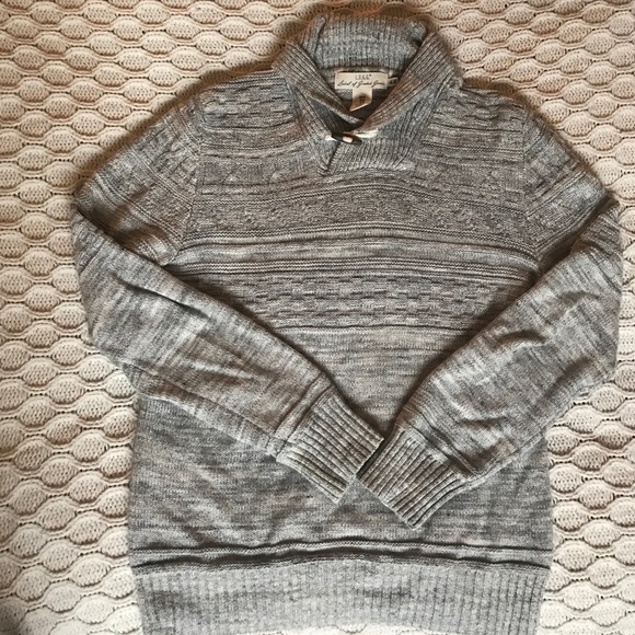 Gray H&M men's sweater - Picture 2 of 3