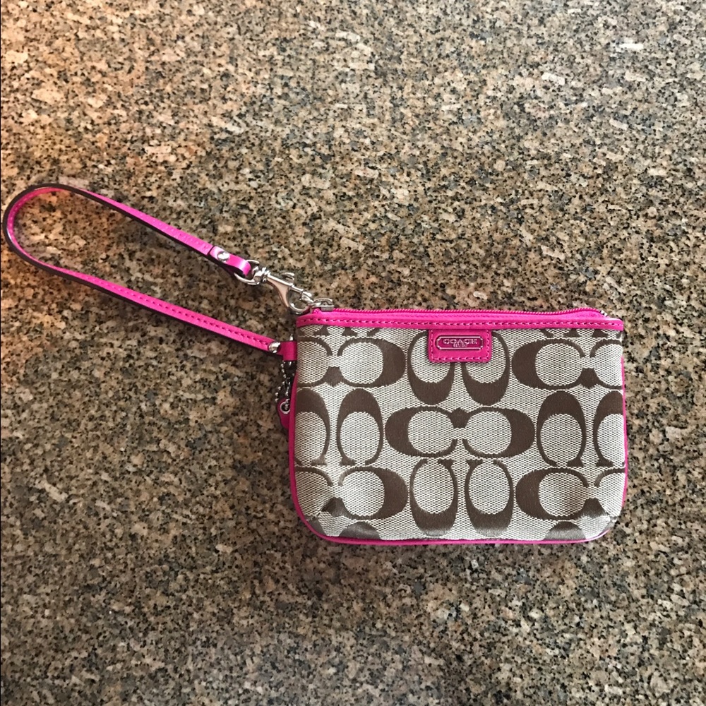 Coach wristlet