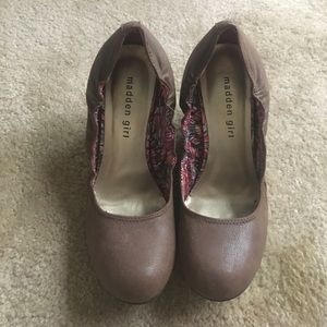 Brown Wedges | Madden Girl | Size 8.5