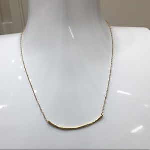 Gorjana tamer small bar pendant necklace