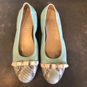 AGL Italian leather flats- comfort!