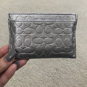 COACH card holder