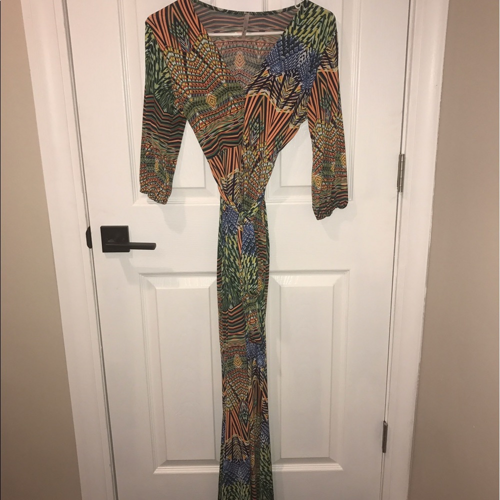 Maxi Multi Color Dress.
