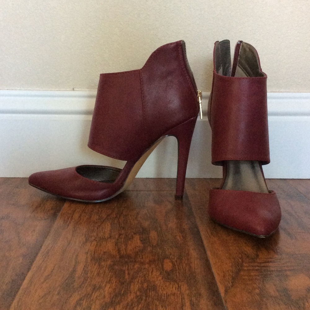 Burgundy Heels