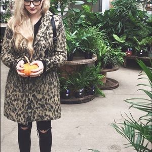 Symthe Leopard Lab Coat