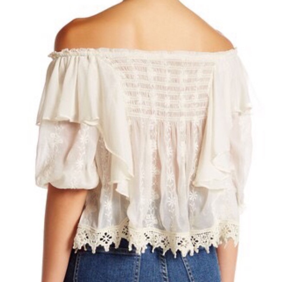 🆑Free People Spirit In The Sky Blouse - Picture 2 of 3