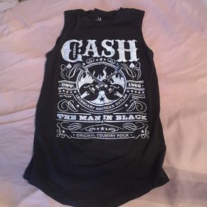Johnny Cash tank top! 😊