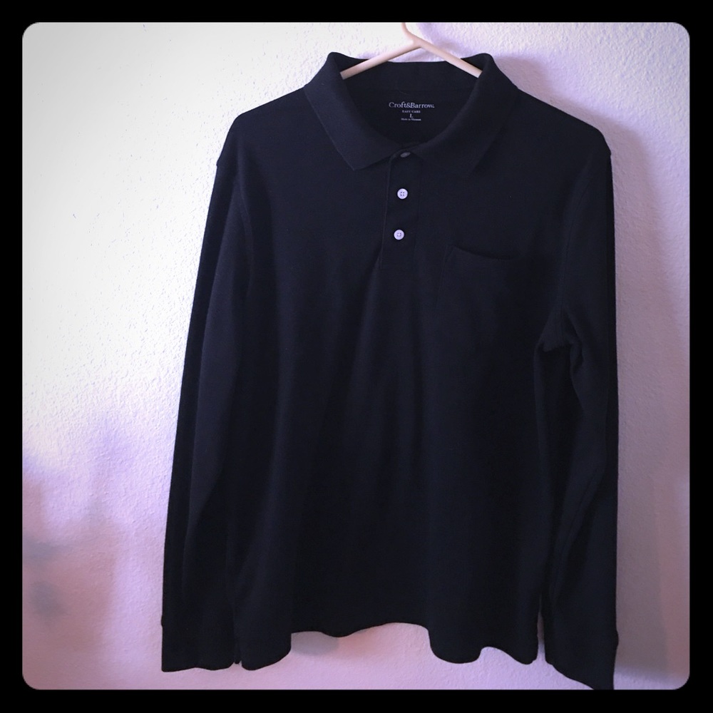 Men's Cristina and Barrow collared pullover shirt