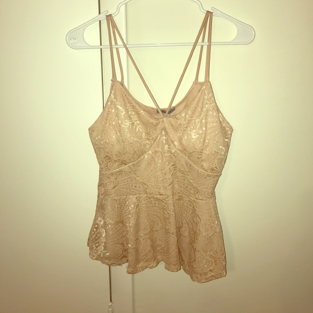 Peplum dress tank
