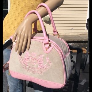 AUTHENTIC JUICY COUTURE DOG/ PET CARRIER TOTE BAG.