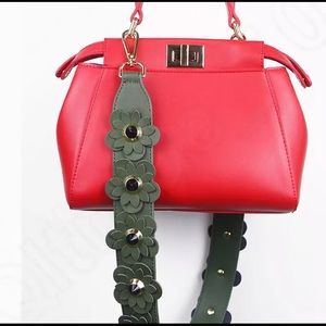 Multicolor Flower Bag Strap 90 cm