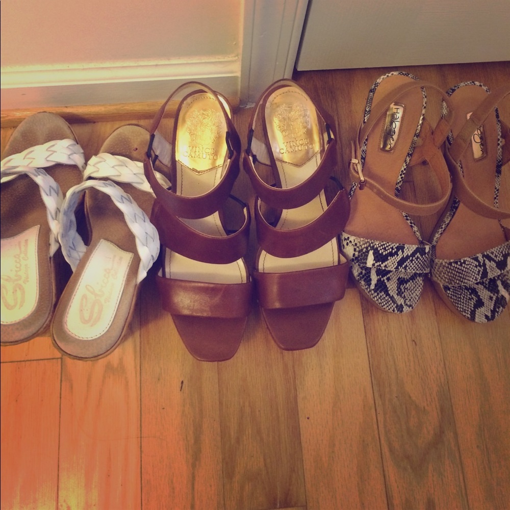 ❌NOT FOR SALE❌ Heels and Wedges!