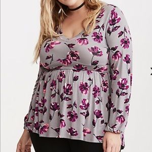 Torrid Babydoll Top