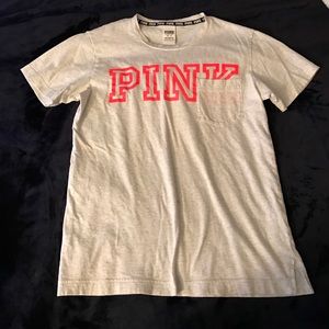 Victoria's Secret Pink campus short sleeve tee