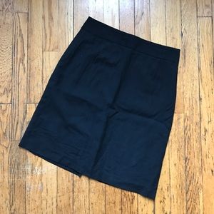 Black J. Crew Dress Skirt