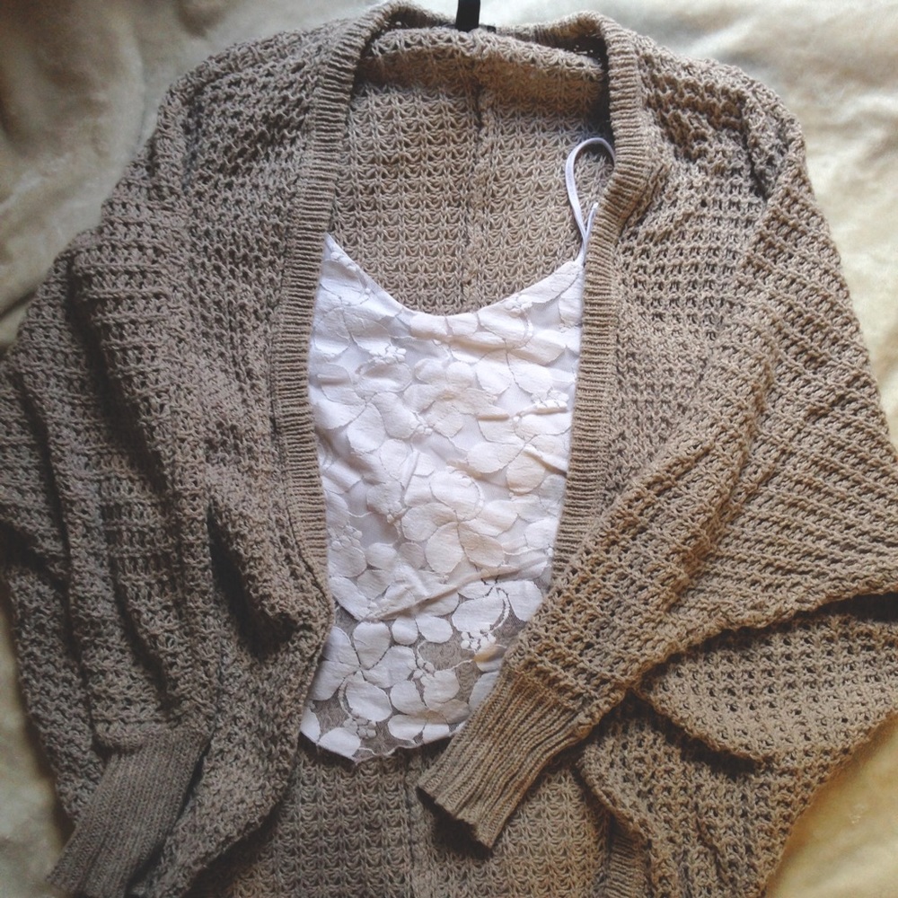 Slouchy Knitted Cardigan