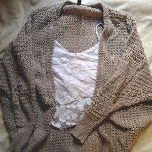 Slouchy Knitted Cardigan
