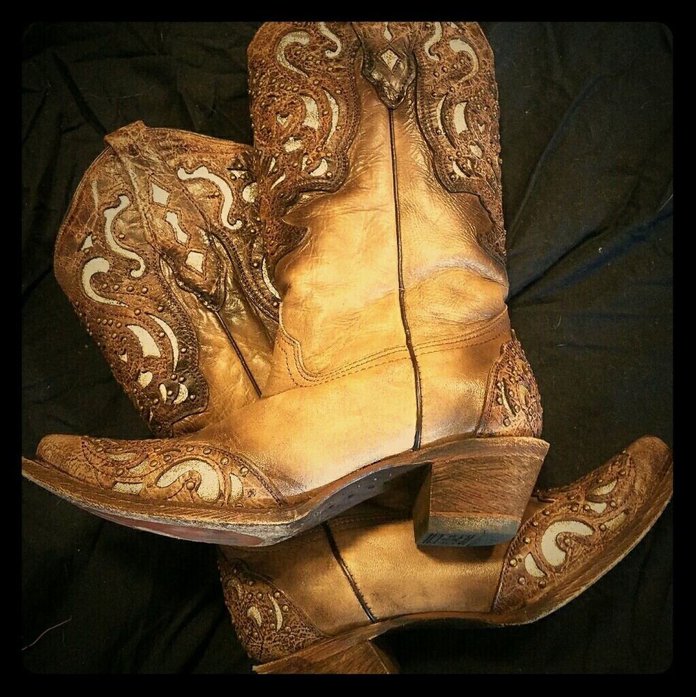 Authentic corral vintage cowboy boots