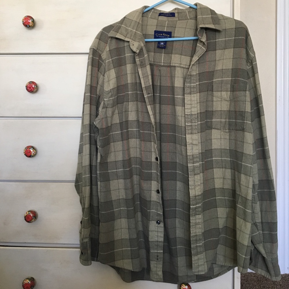 Oversized flannel
