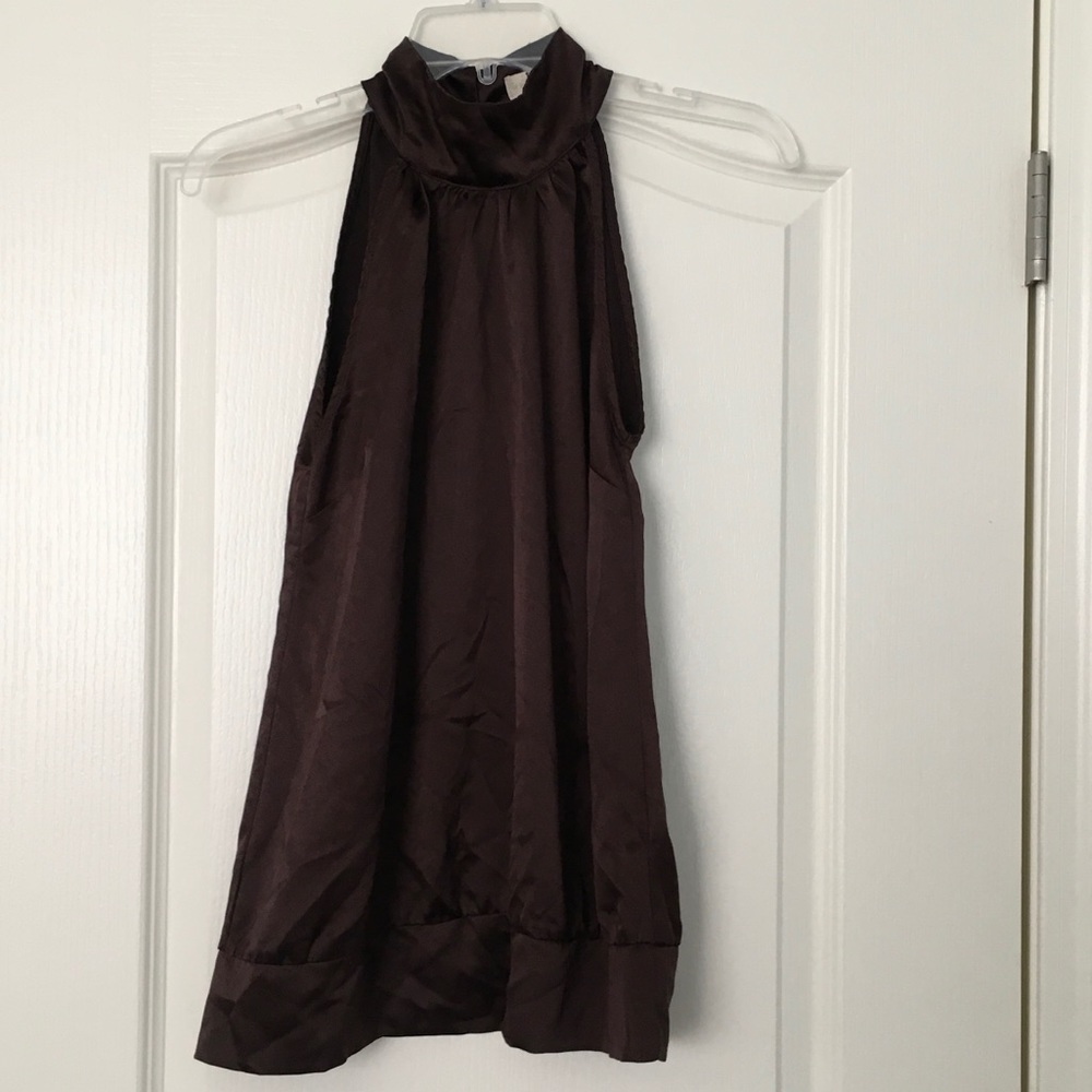 Pre-owned turtleneck top -M