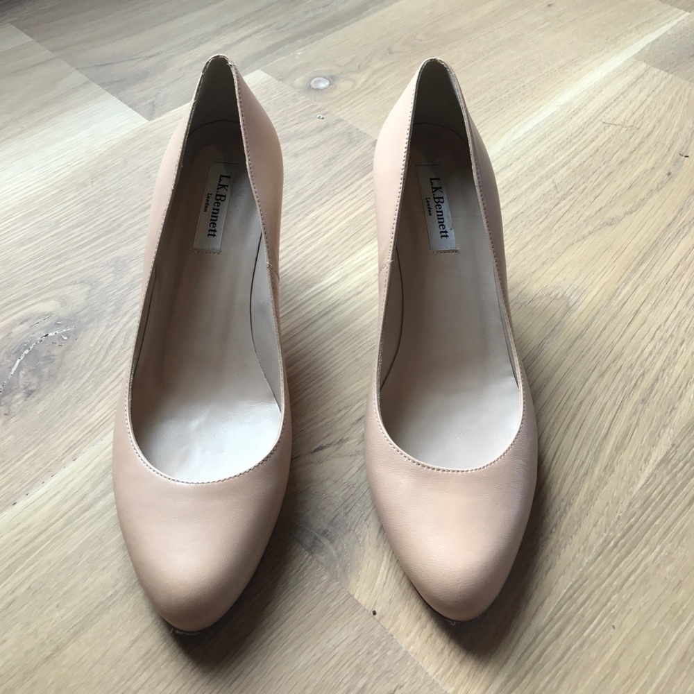 Nude pumps- LK Bennett, excellent condition!