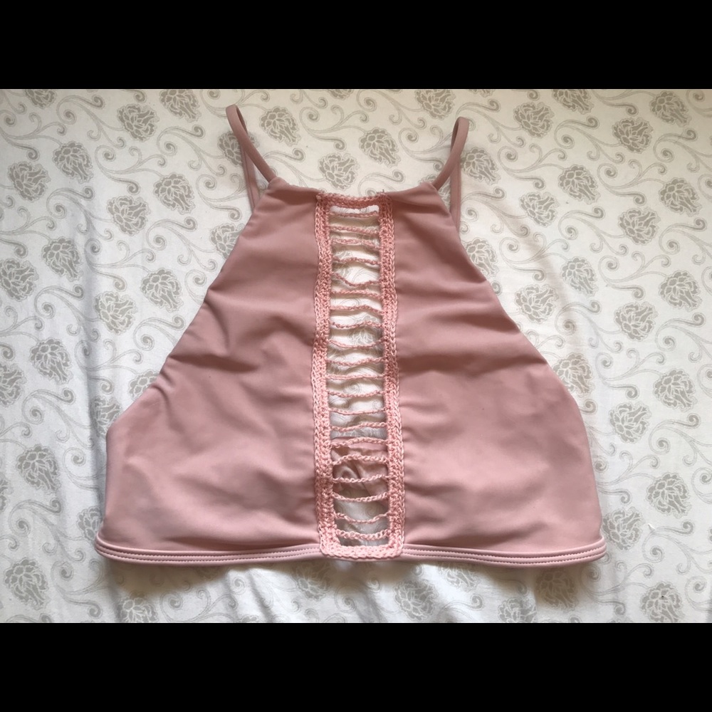 Pink Acacia Malibu halter top