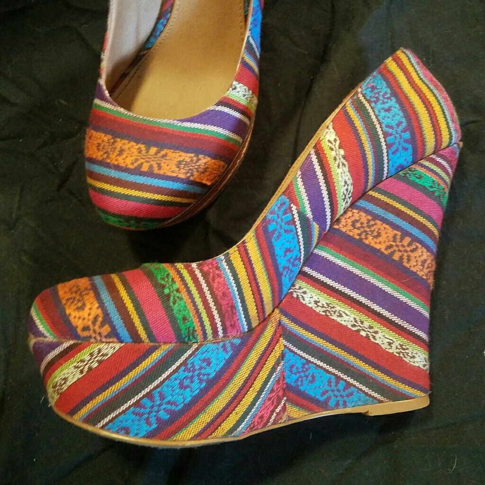 Steve Madden retro "sammy" wedges