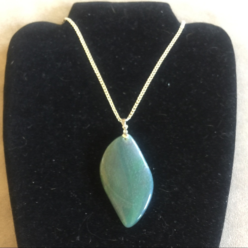 Gemstone Sterling Necklace