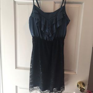 Small Ruffle & Lace Dress