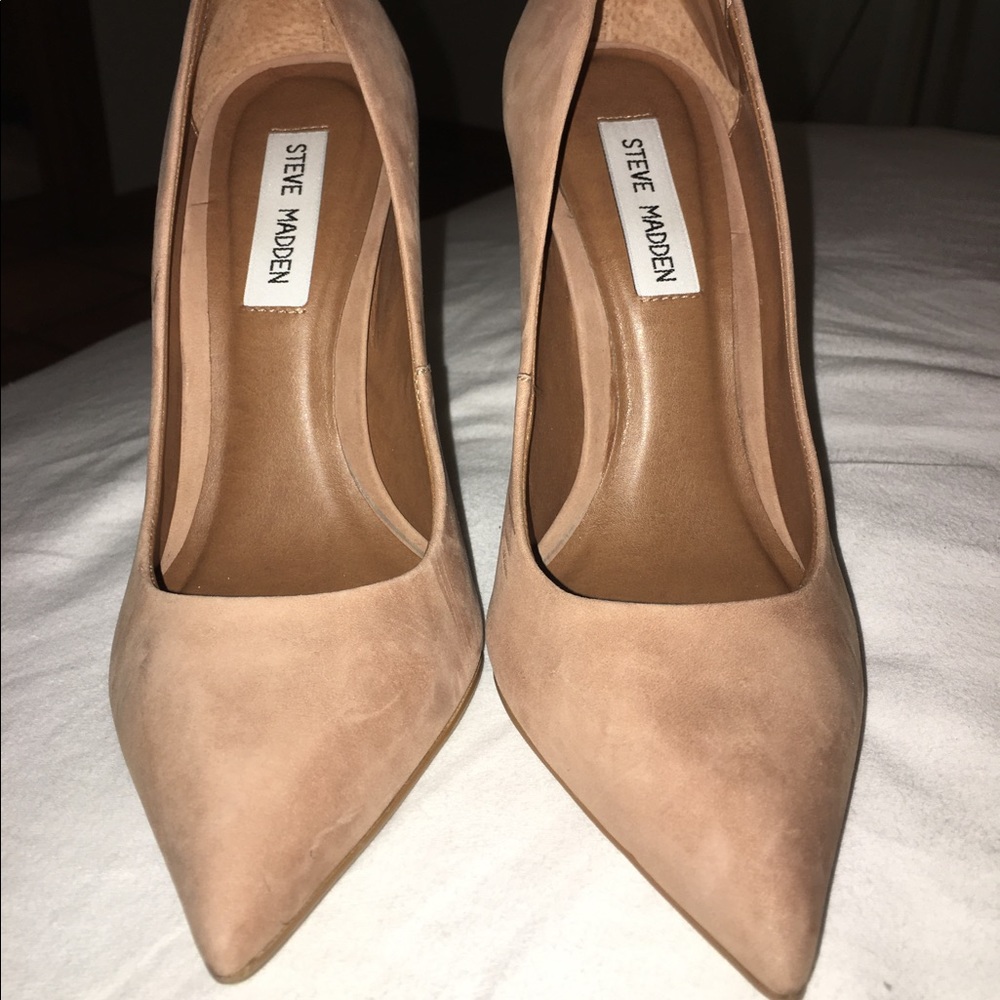 Steve Madden thick heeled pumps