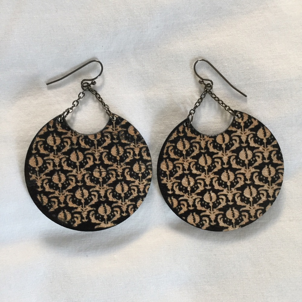 Circular Dangle Earrings