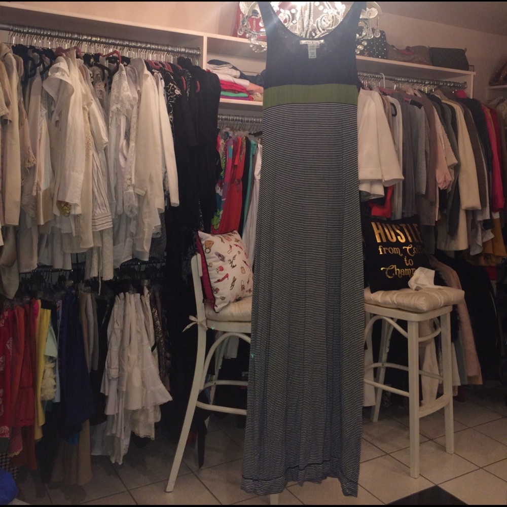 Beautiful stripped maxi dress