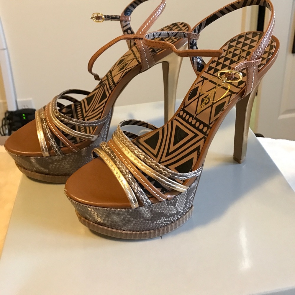 Jessica Simpson platform sandals