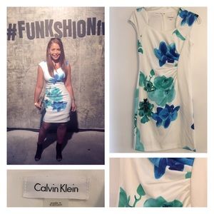 Calvin Klein Dresses - Calvin Klein Printed Floral Sheath Dress Calvin Klein Dresses - Calvin Klein Printed Floral Sheath Dress