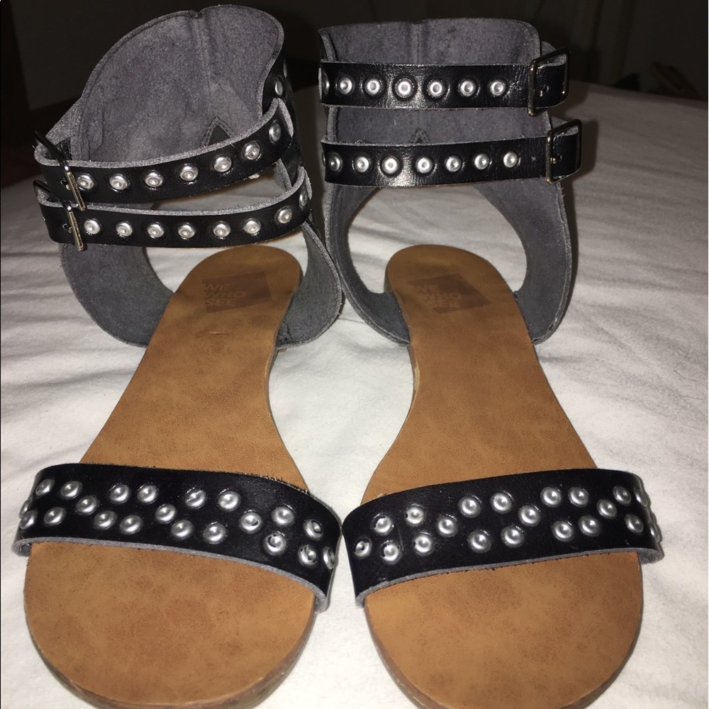 Studded sandals
