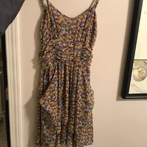 Willow and clay spring flower dress