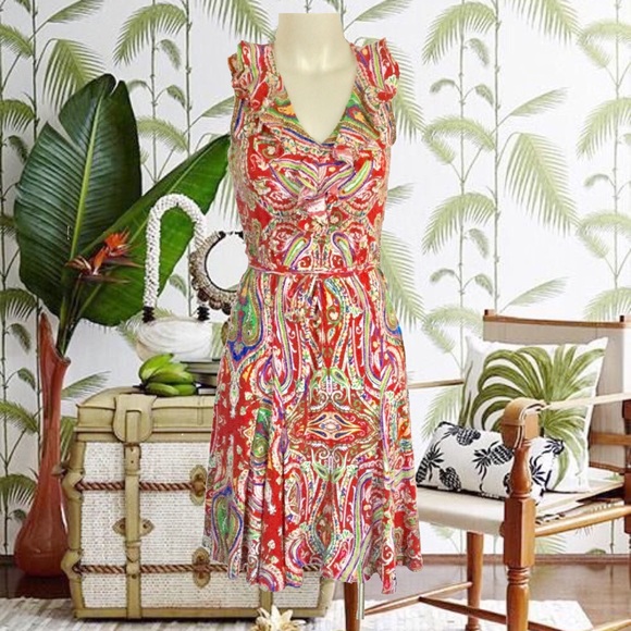 Lauren Ralph Lauren Dresses & Skirts - HOST PICK Lauren Ralph Lauren Paisley Dress