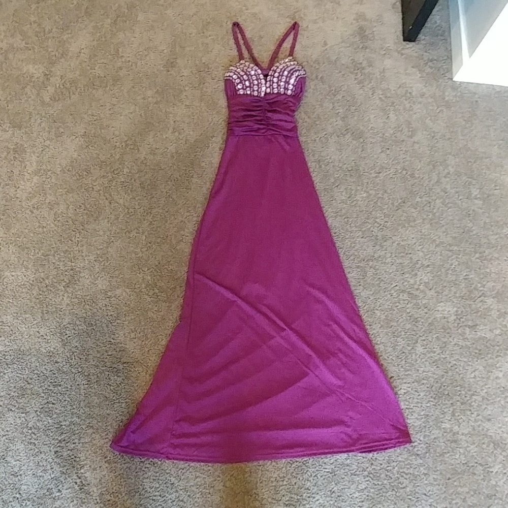 Plum dress