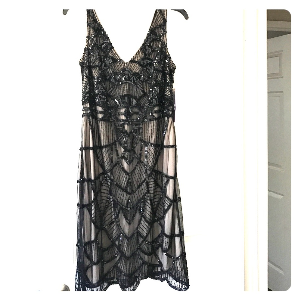 JS Art Deco cocktail dress